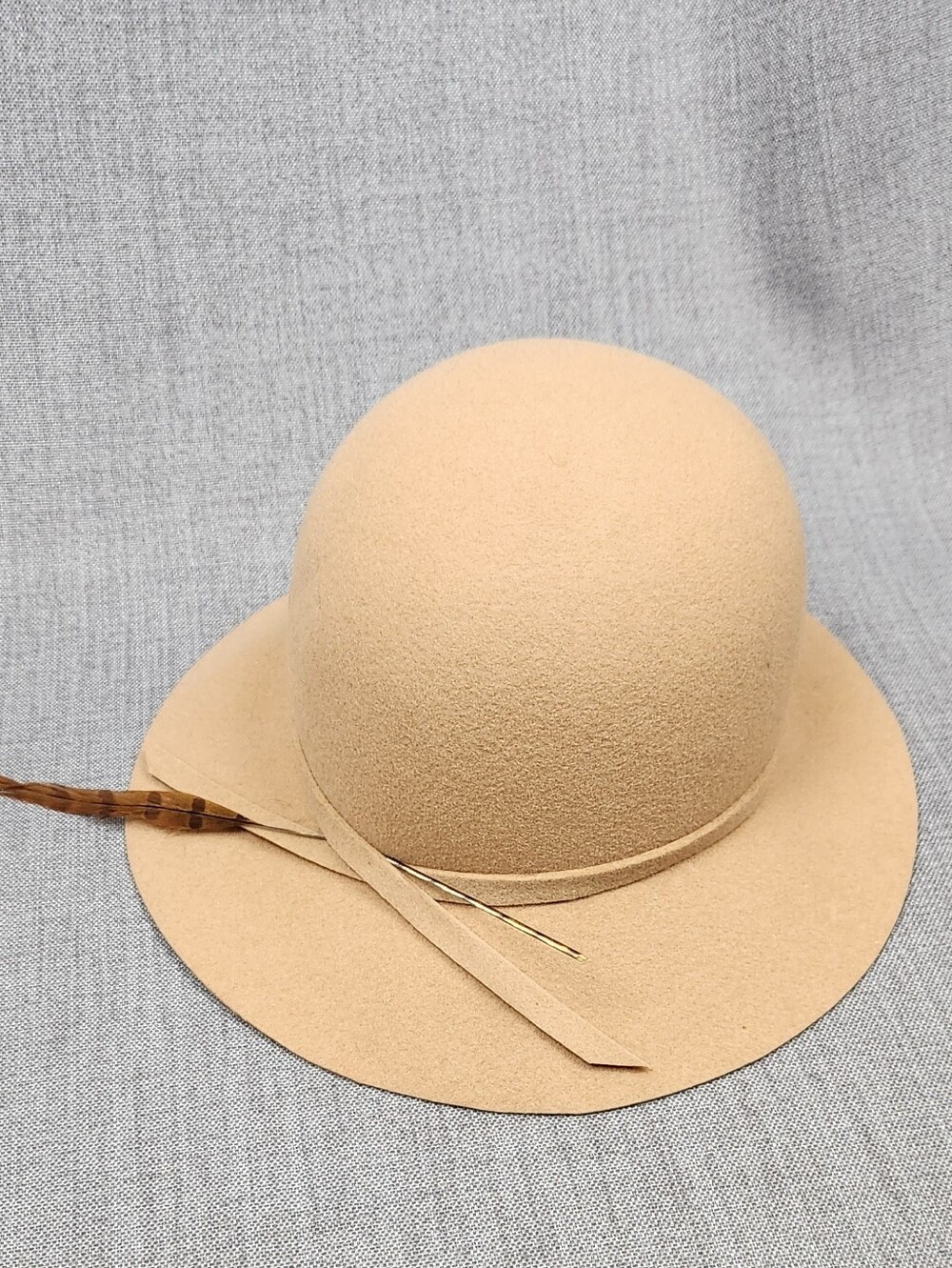 Vintage Sonni San Francisco 100% Wool Flapper Hat. Small/ Medium.